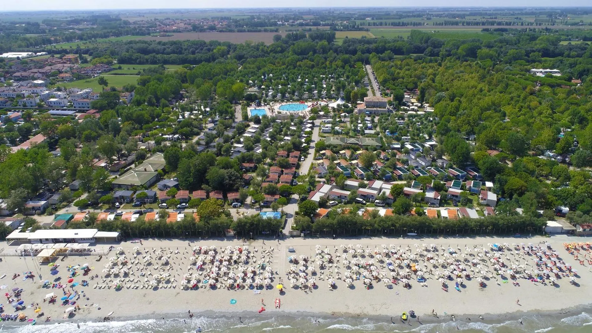 Glamping Lido Di Pomposa Otel Lüks kamp alanı