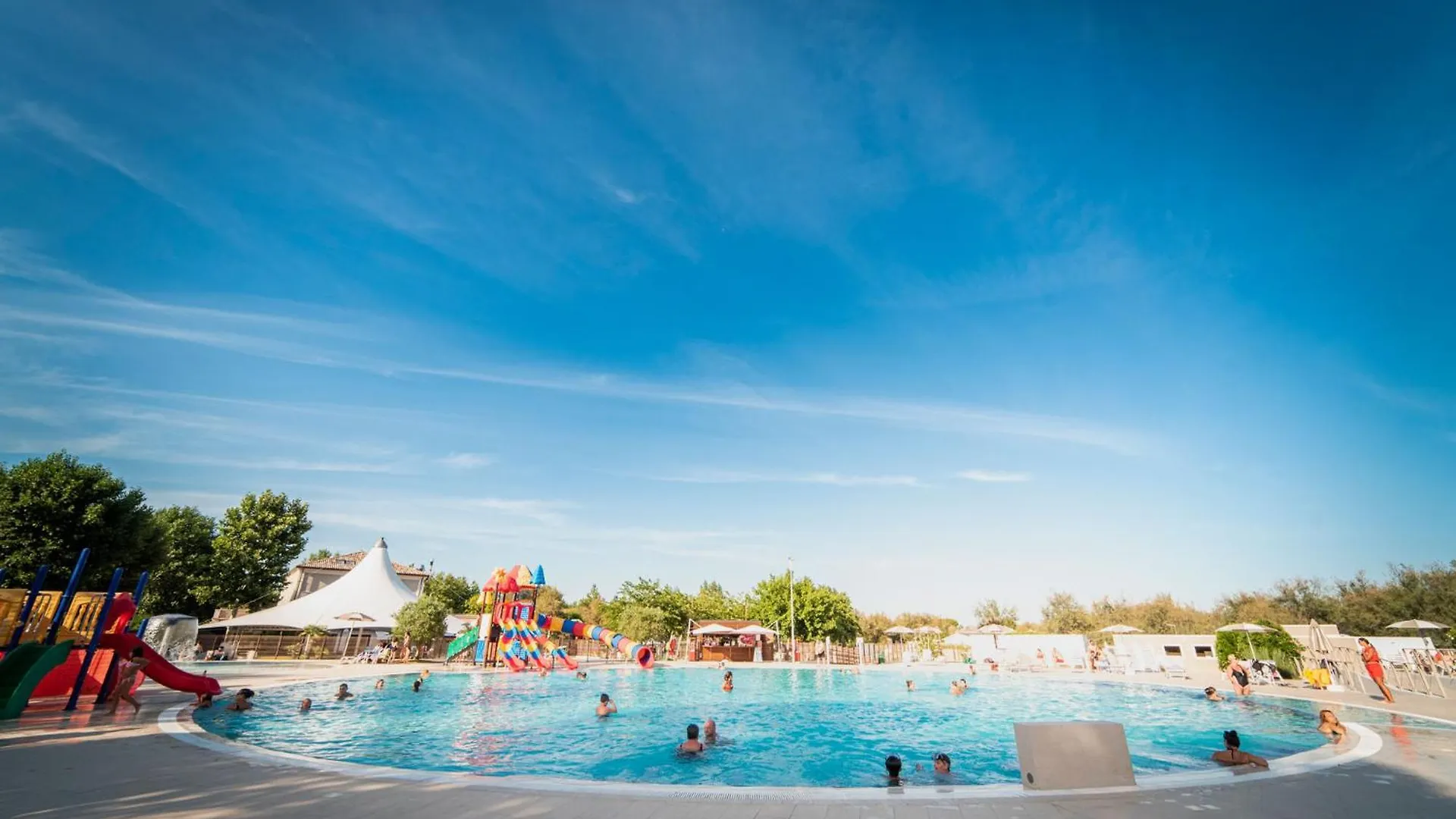 Lüks kamp alanı Glamping Lido Di Pomposa Otel